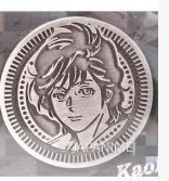 Pins métallisé collector Laura ( Kaori de city hunter), Enlèvement, Neuf