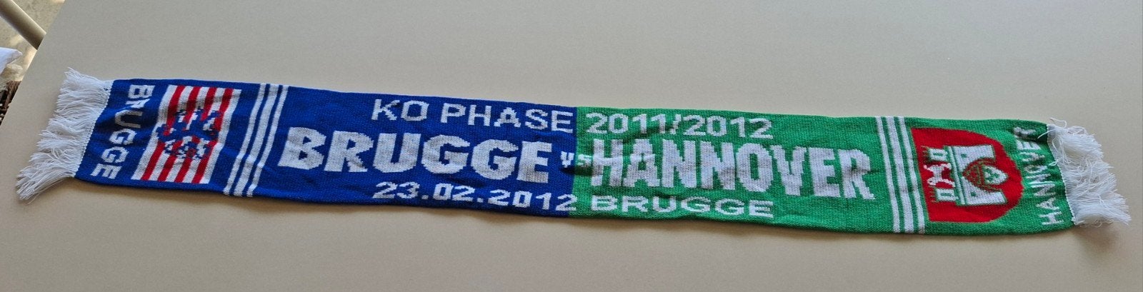 Écharpe CLUB BRUGGE 2011-2012, Collections, Enlèvement ou Envoi