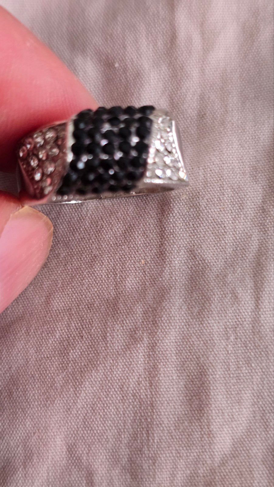 swarovski ring, Ophalen of Verzenden