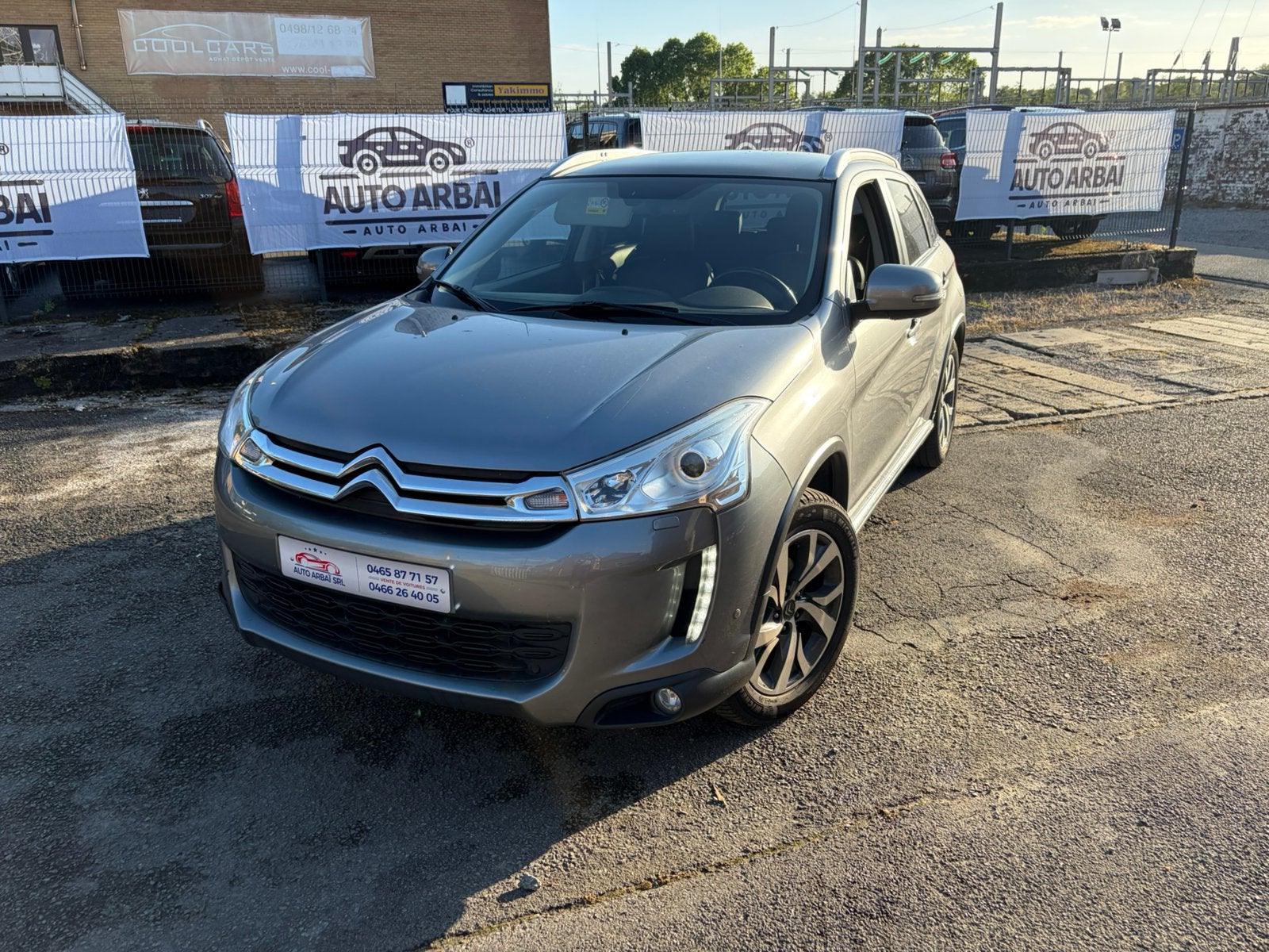 Citroen C4 Aircross  1.6 e-HDi 4WD Exclusive S, Auto's, Automatische klimaatregeling, Leder en Stof, Bedrijf, 5 deurs