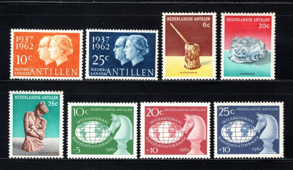 NL. ANTILLES Lot 1962 MH/MNH, Timbres & Monnaies, Timbres | Antilles néerlandaises, Envoi, Non oblitéré