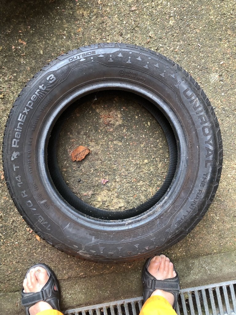 Pneus, Auto-onderdelen, Banden en Velgen, Ophalen, 14 inch, Gebruikt, 175 mm