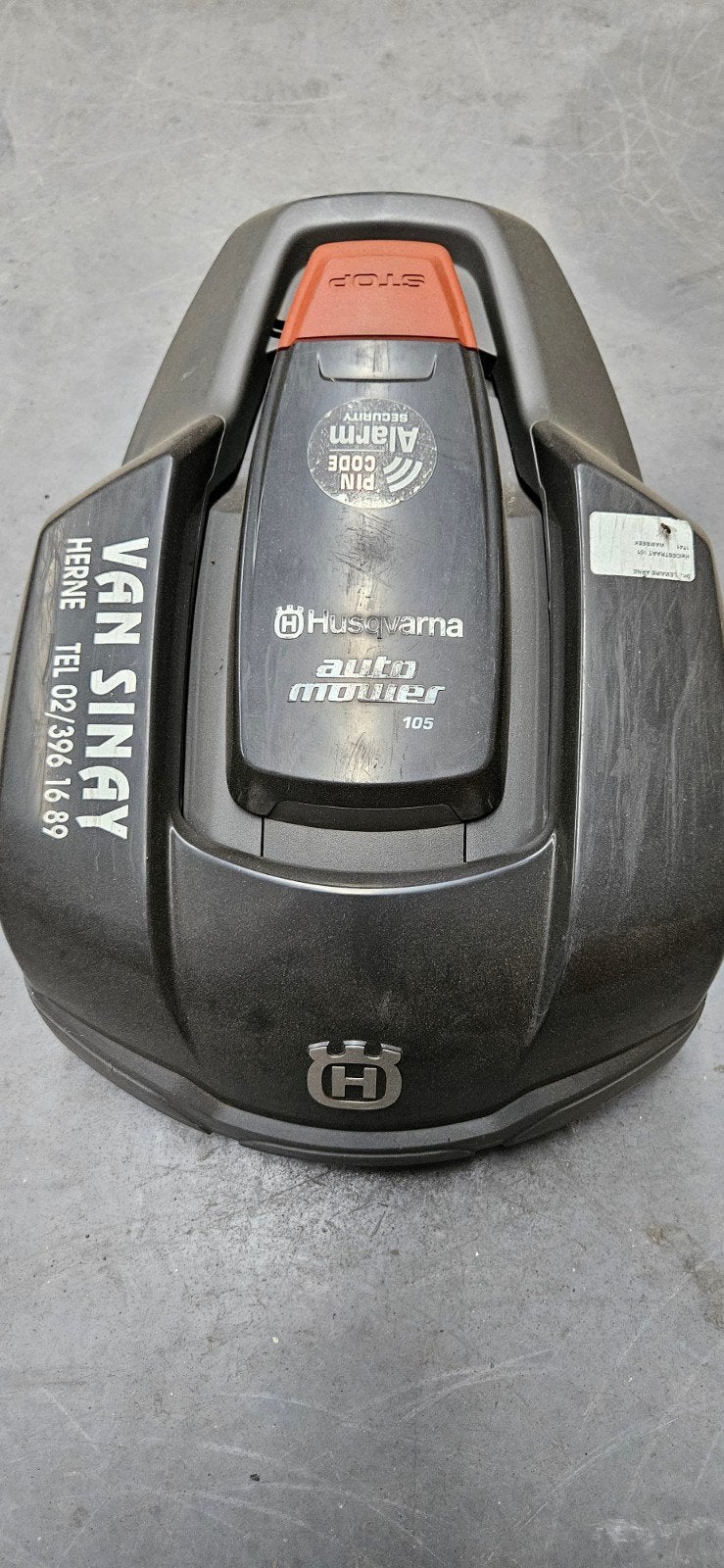 Robot tondeuse Husqvarna 105, Jardin & Terrasse, Tondeuses à gazon, Enlèvement