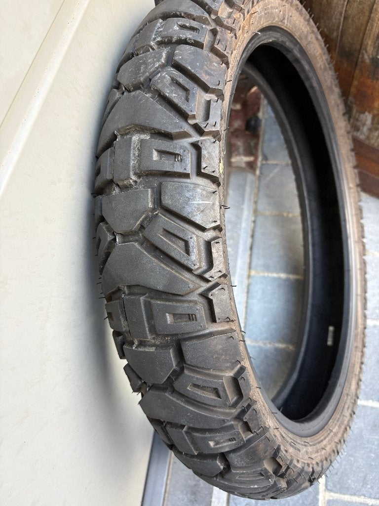 Moto banden Dunlop Trailmax Mission, Enlèvement