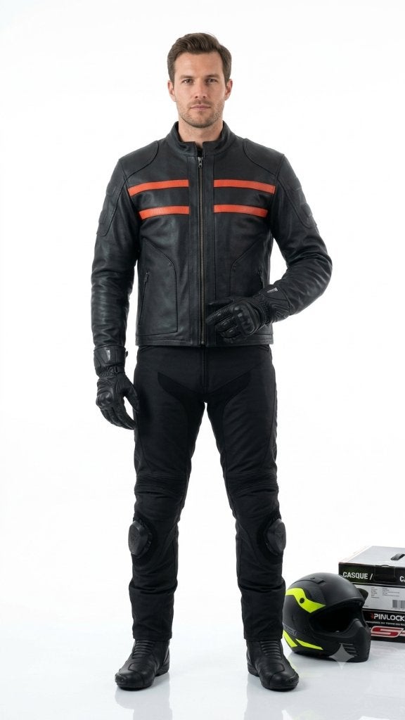 Veste de Moto en Cuir Protecteurs approuvé CE neuf, Motos, Enlèvement ou Envoi, Neuf, avec ticket, Femmes, Manteau | cuir