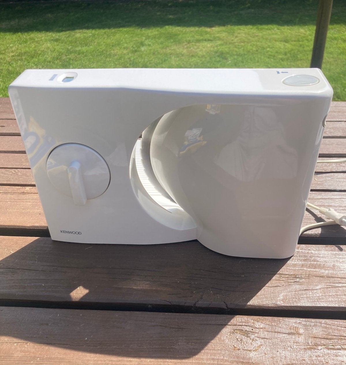 Snijmachine kenwood, Huis en Inrichting, Ophalen, Kunststof, Zo goed als nieuw, Snijmachine