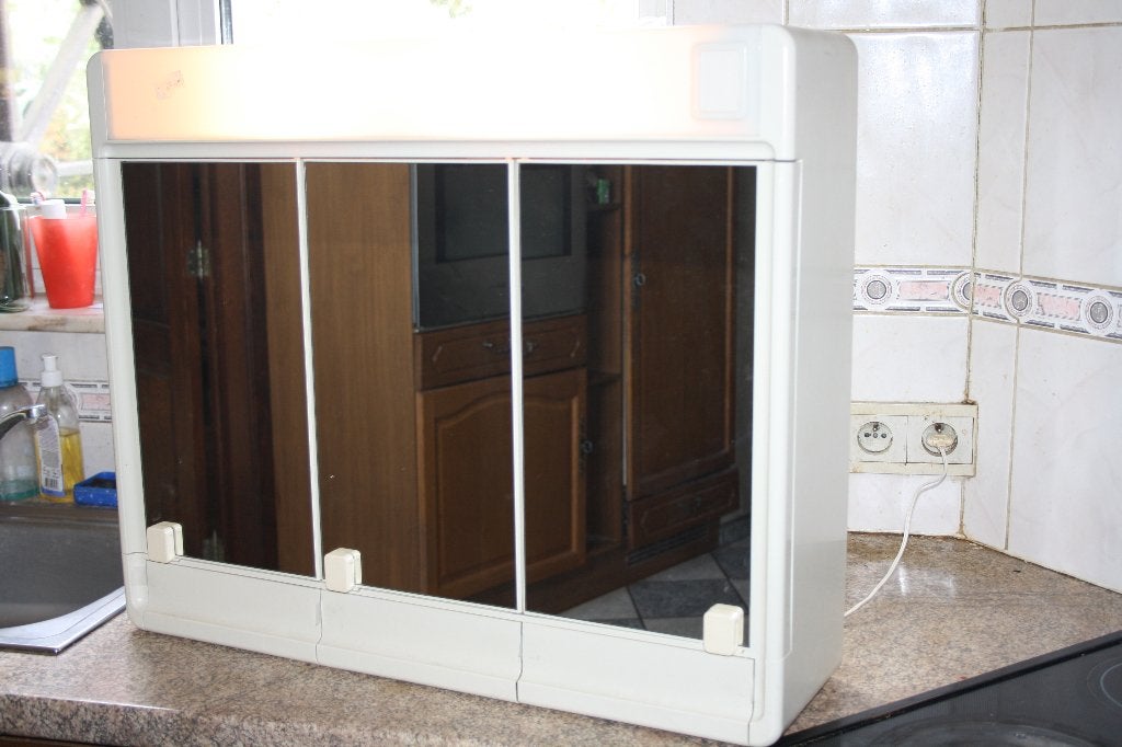 apotheekkastje, Huis en Inrichting, Badkamer | Badkamermeubels, Ophalen, Gebruikt, 100 tot 150 cm, Overige typen