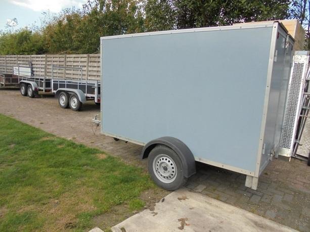 Remorque fermée 750 kg non freinée Photo (1) 1700€, Enlèvement, Utilisé
