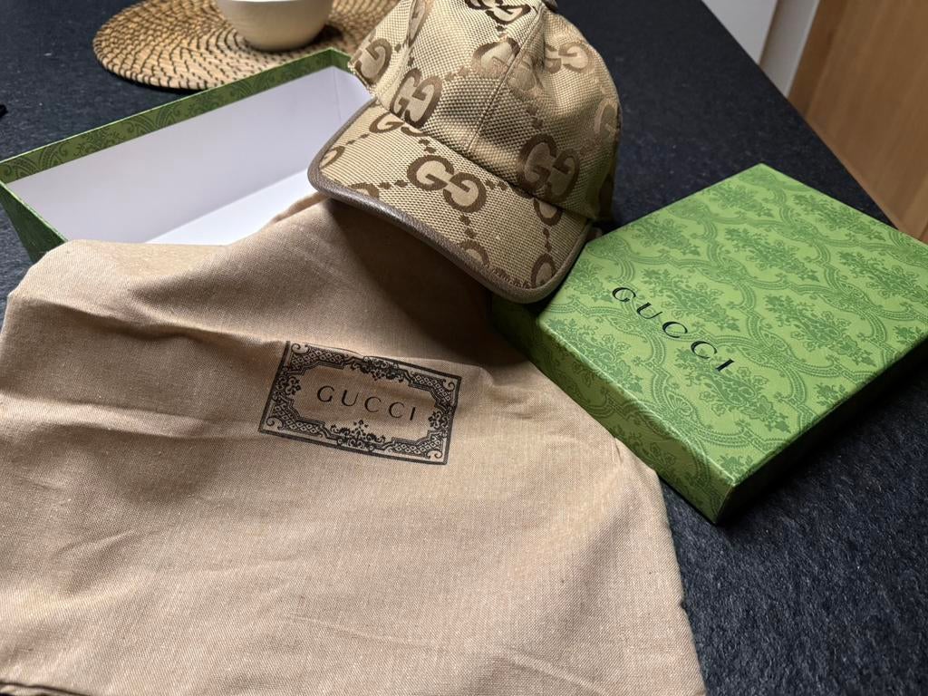 Casquette Authentique Gucci, Huis en Inrichting, Ophalen, Nieuw