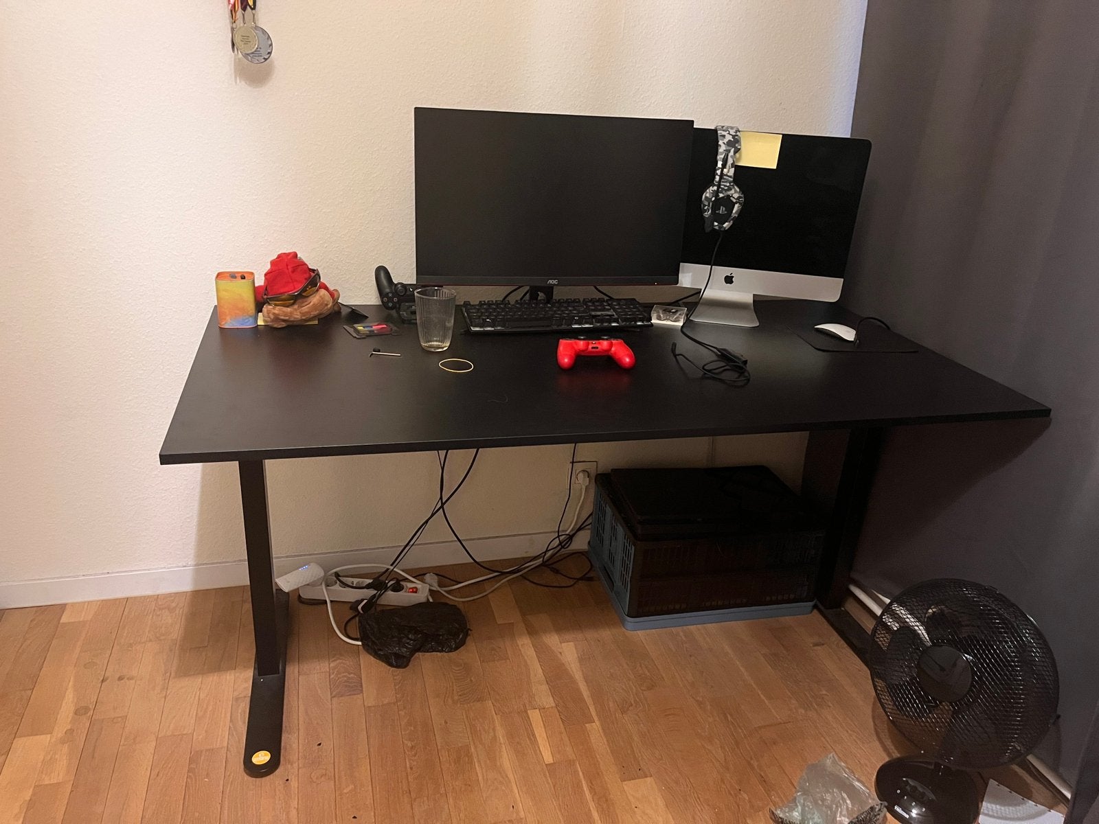 Bureau perfect voor gaming, 80/160cm, Huis en Inrichting, Bureaus, Ophalen, Zo goed als nieuw