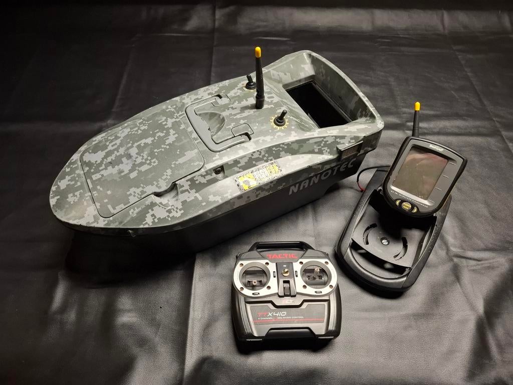 Voerboot nanotec pro met garantie, Watersport en Boten, Ophalen of Verzenden