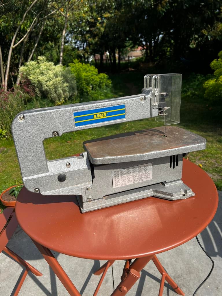 Figuurzaag machine kinzo, Doe-het-zelf en Bouw, Gereedschap | Zaagmachines, Ophalen, Gebruikt, 30 tot 70 mm, Figuurzaag