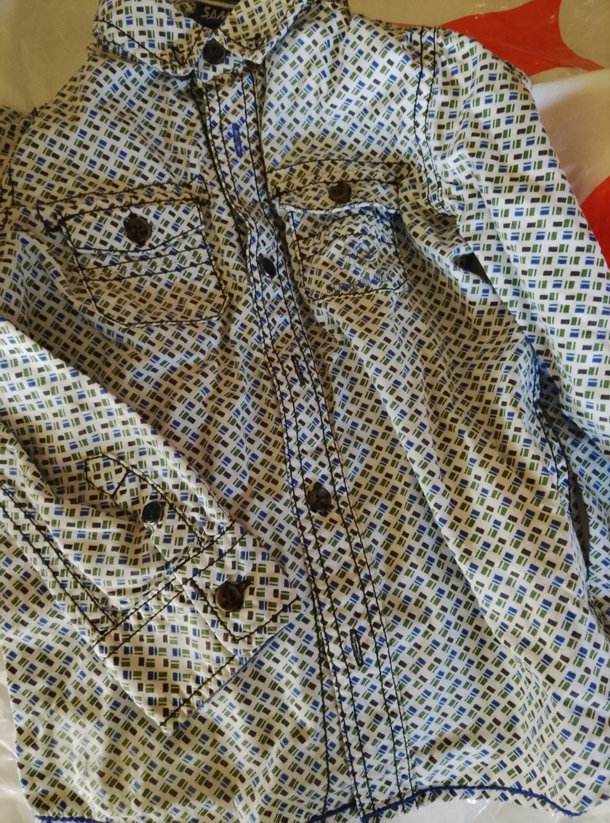 Chemise de sport Samson, taille 104, Enfants & Bébés, Enlèvement ou Envoi, Neuf, Samson, Chemise ou Chemisier