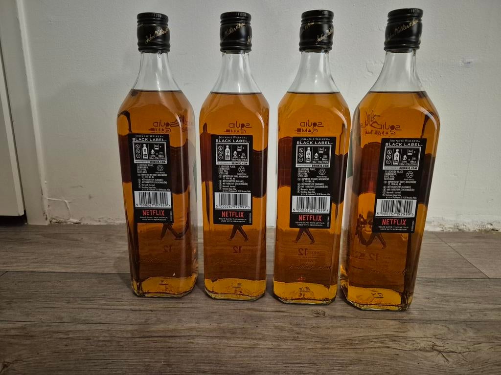 Black label squid game (collection 4 stuks), Enlèvement ou Envoi