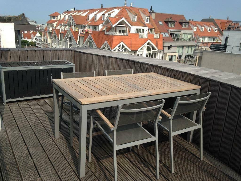 Appartement KNOKKE avec grande terrasse 4 personnes, WIFI, Propriétaire, Mer, Anvers et Flandres, 1 chambre