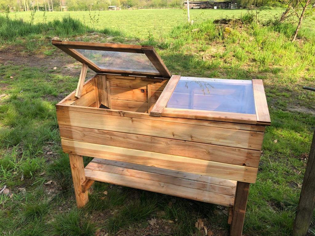 moestuinbak, Ophalen, 100 cm of meer, Nieuw, Binnen