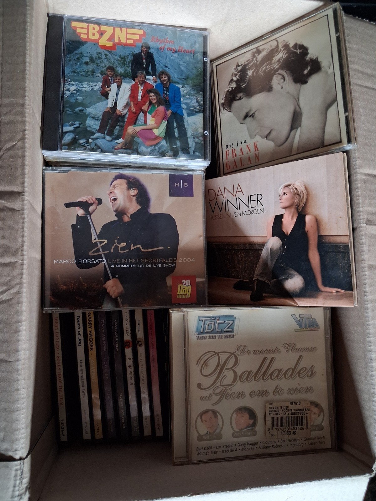 Cd's, Ophalen
