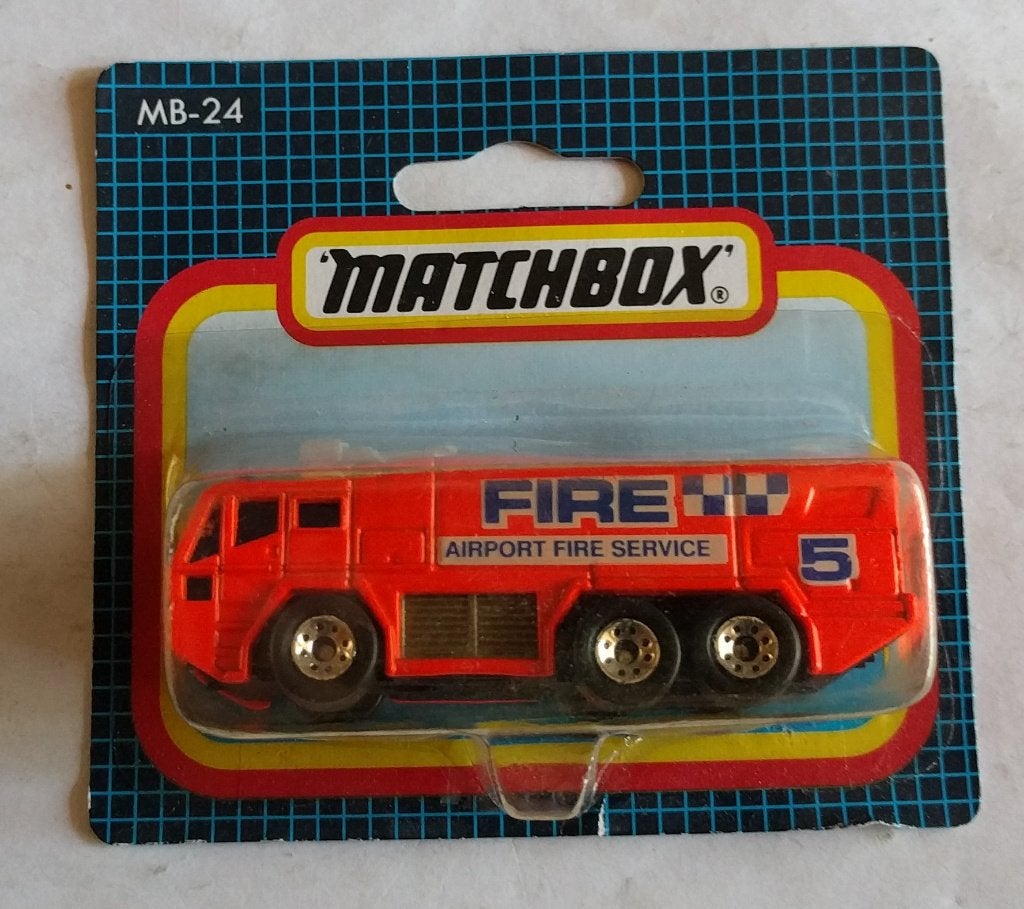 Matchbox Fire Truck, Ophalen of Verzenden, Zo goed als nieuw, Bus of Vrachtwagen