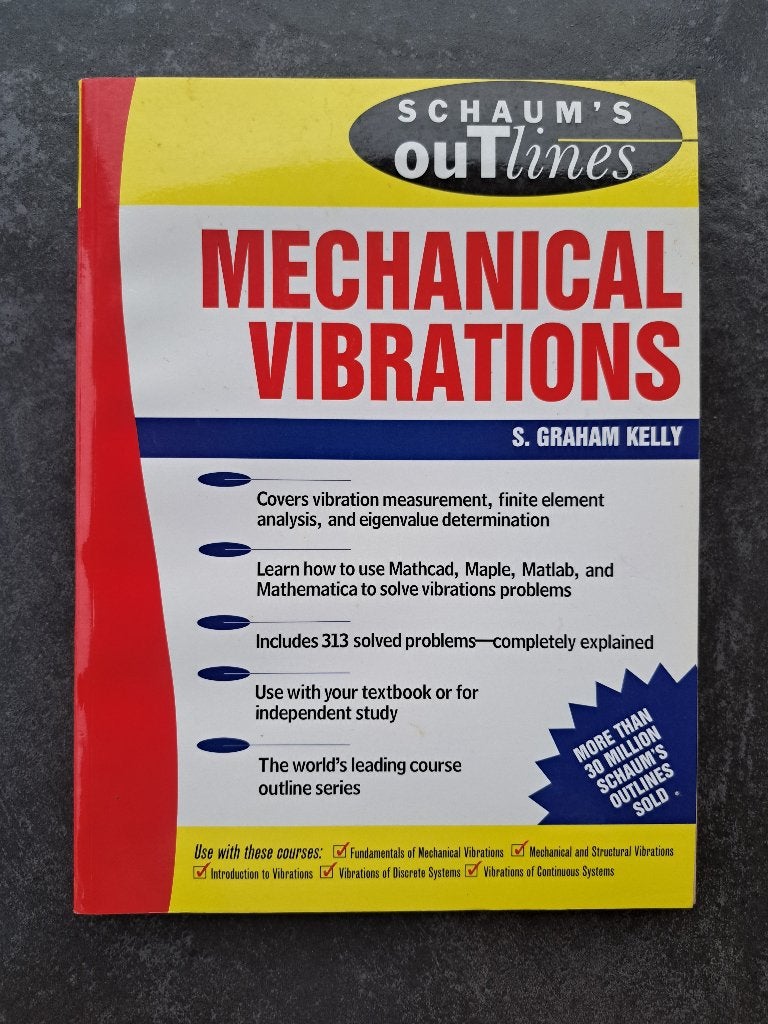 Schaum's Outline of Mechanical Vibrations, Hobby & Loisirs créatifs, Scrapbooking, Enlèvement, Neuf, Album ou Livre