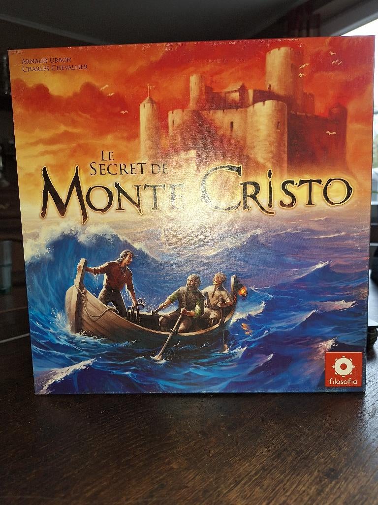 LE SECRET DE MONTE CRISTO, Trois ou quatre joueurs, Enlèvement ou Envoi, Comme neuf, Filosofia