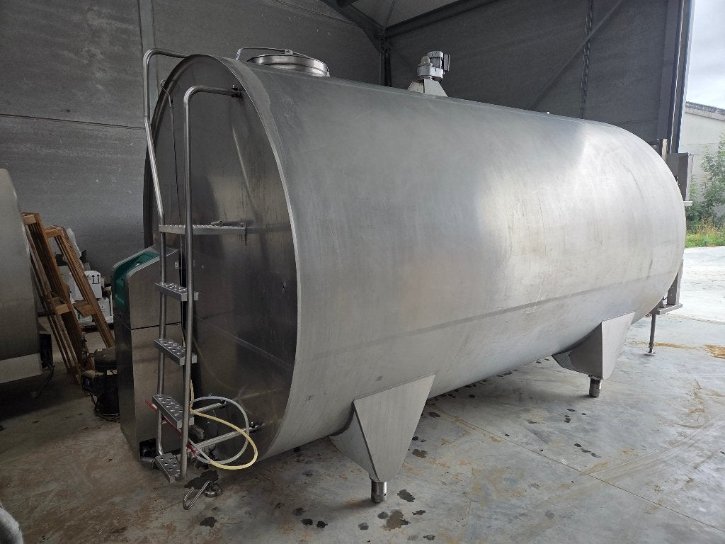 melkkoeltank, Ophalen, Veehouderij, Melktechniek