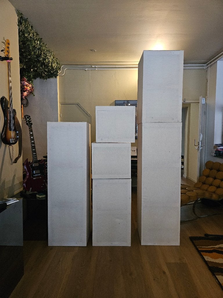 6 DIY Soffit Bass Traps (GIK model) – Modulair (tot 259 cm), Ophalen
