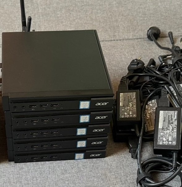 Te koop een snelle, stille acer mini pc/ i3-6100T/4gb /128gb, Comme neuf, Enlèvement, SSD, 4 GB