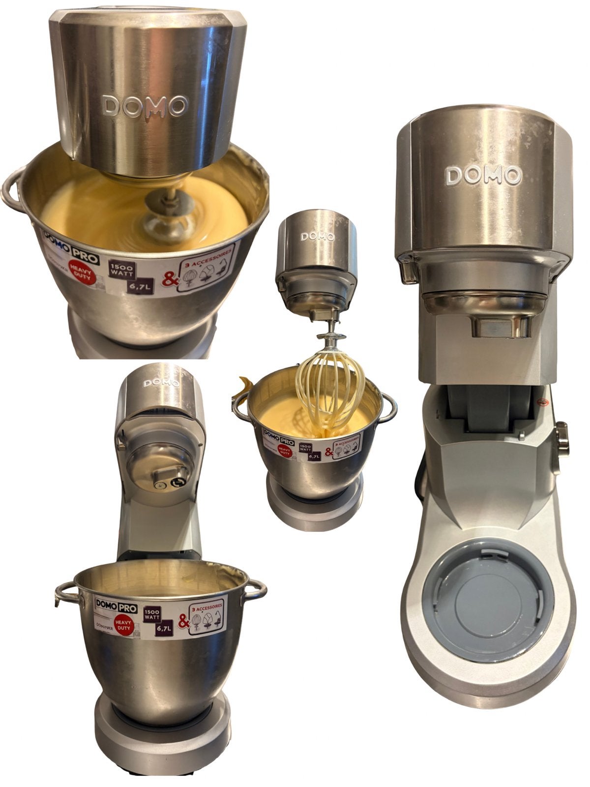 Domo Pro DO9079KR, Ophalen, 4 liter of meer, Gebruikt, 3 snelheden of meer