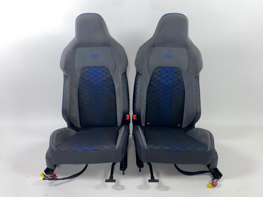 VW Golf 8 R Stof /Alcantara/Leder Grijs/Blauw, Auto-onderdelen, Interieur en Bekleding, Ophalen of Verzenden, Gebruikt, Volkswagen