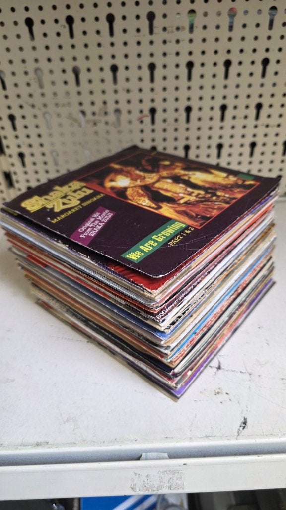 01 - Partij van circa 50 vintage vinyl singles, Ophalen of Verzenden