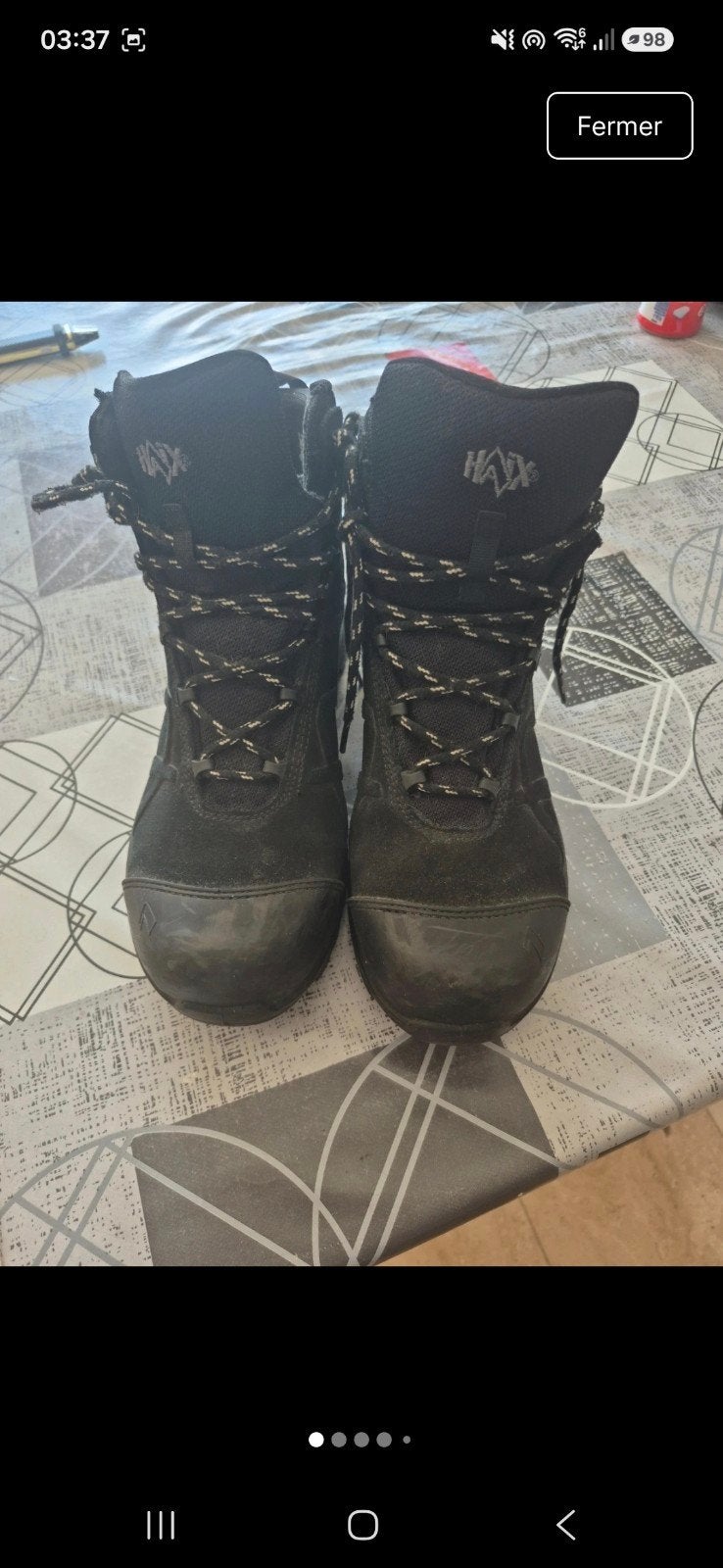 bottine de sécurité, Vêtements | Hommes, Chaussures, Enlèvement ou Envoi