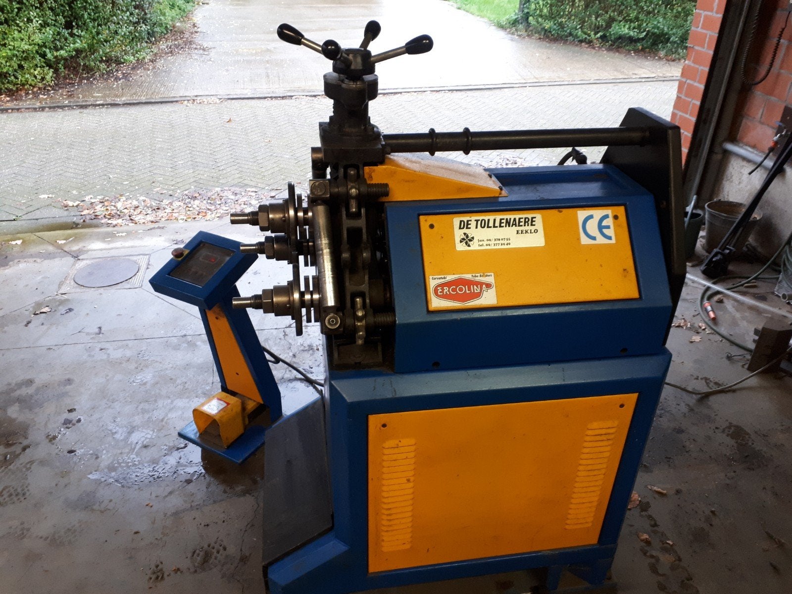 machine à rouleaux, cintreuse, Enlèvement