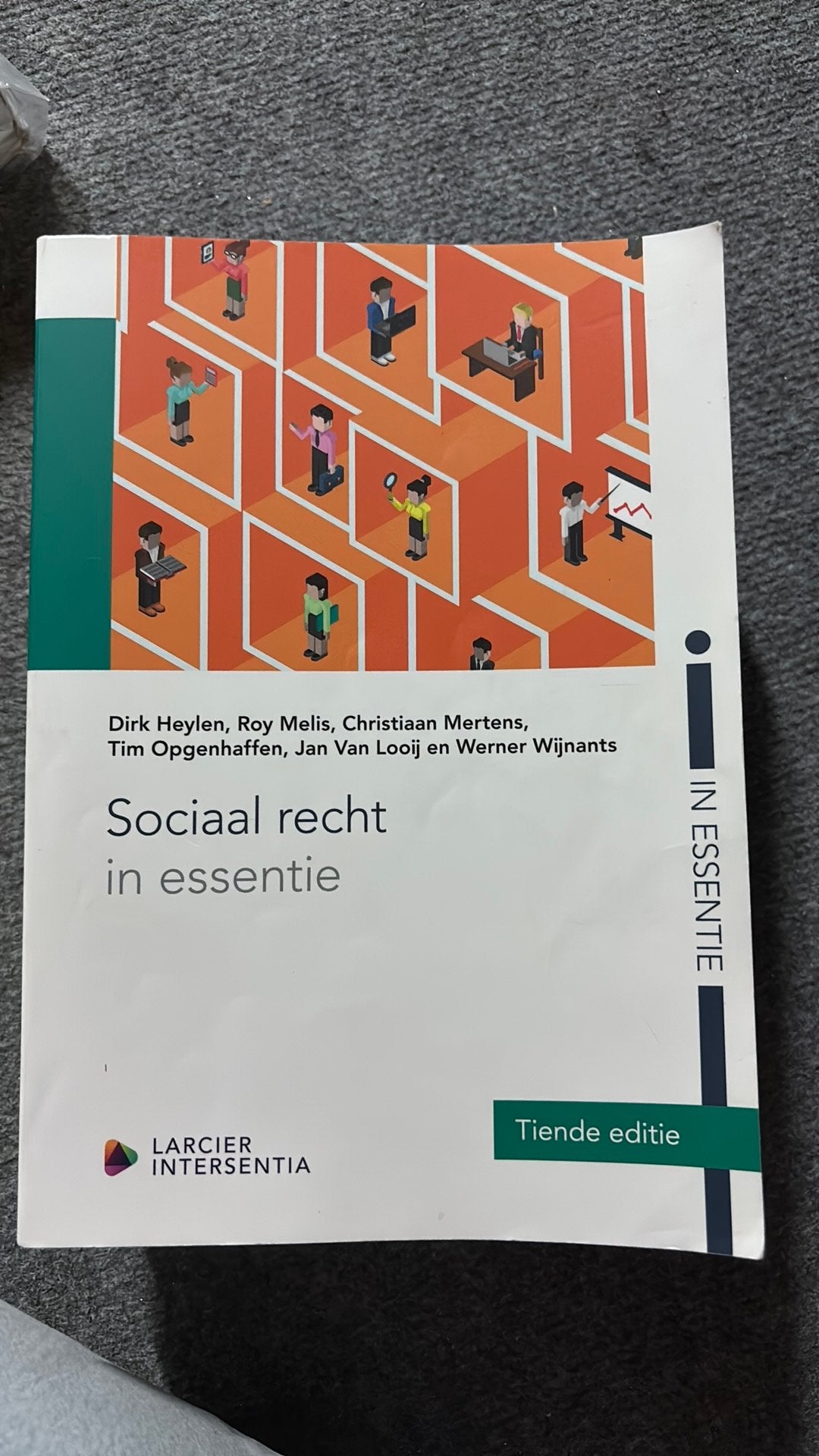 Dirk Heylen - Sociaal recht in essentie (tiende editie), Ophalen of Verzenden, Nederlands, Dirk Heylen; Roy Melis