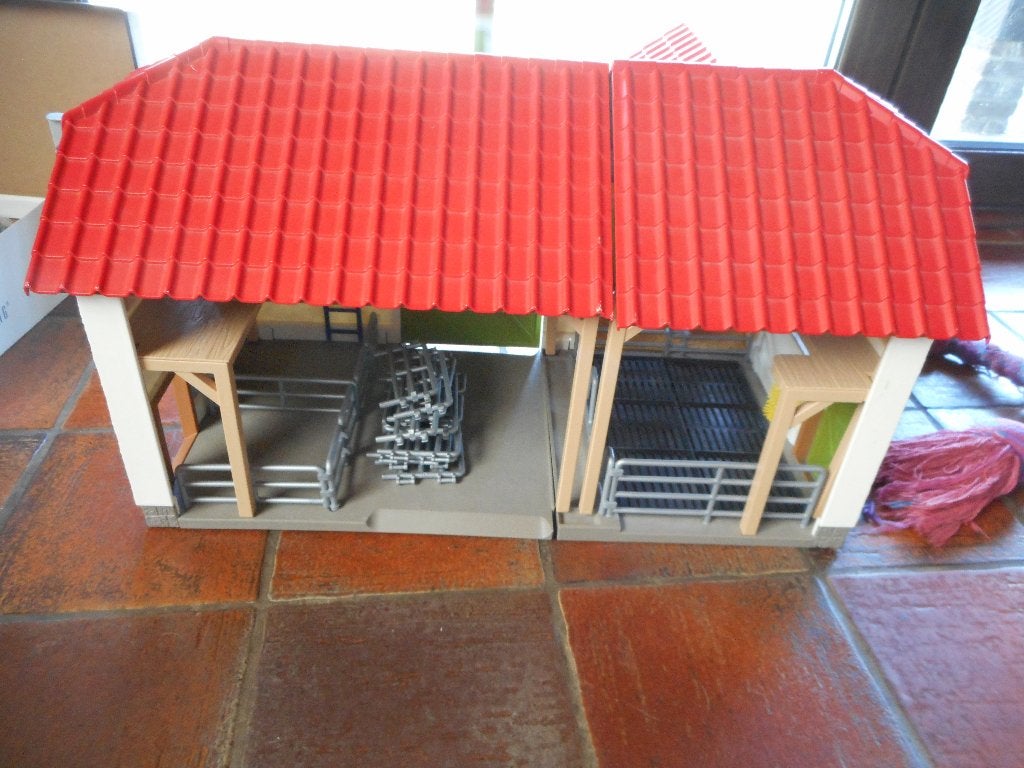 schleich grote boerderij, Ophalen of Verzenden, Gebruikt
