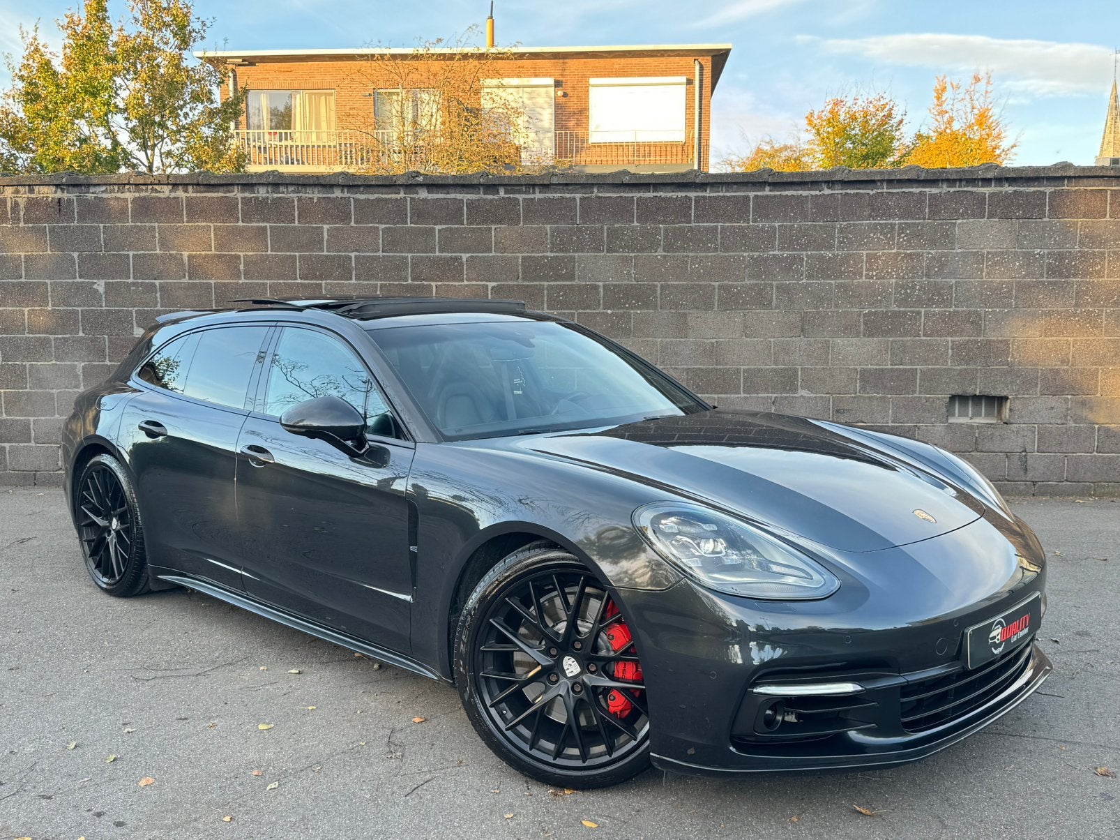 Porsche Panamera Sport Turismo 2018 Hybride Pano Carbon Full, Autos, Cuir, Argent ou Gris, Achat, Euro 6