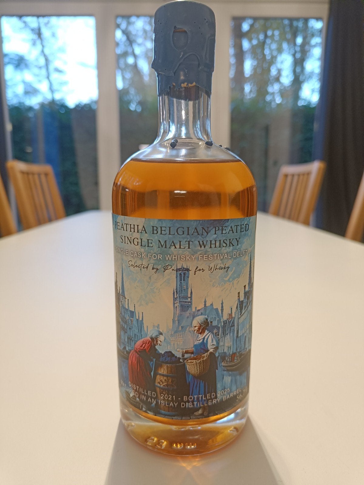 Peathia Whiskey, Collections, Enlèvement