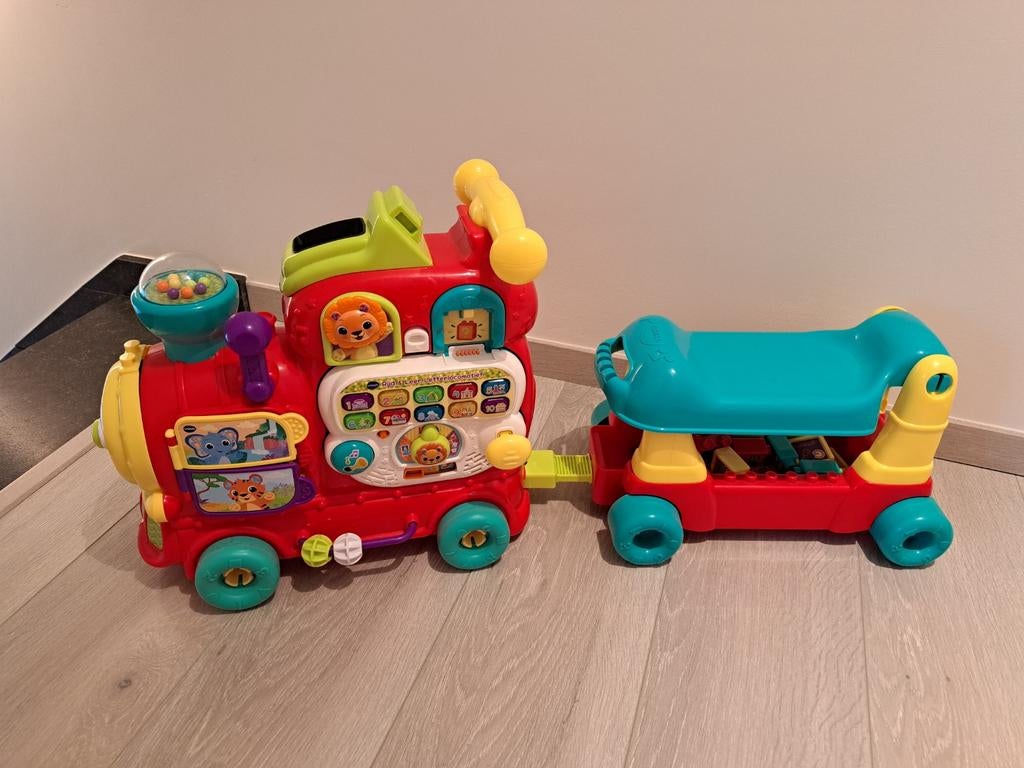 Vtech rijd en leer trein, Kinderen en Baby's, Ophalen, Gebruikt, 6 maanden tot 2 jaar