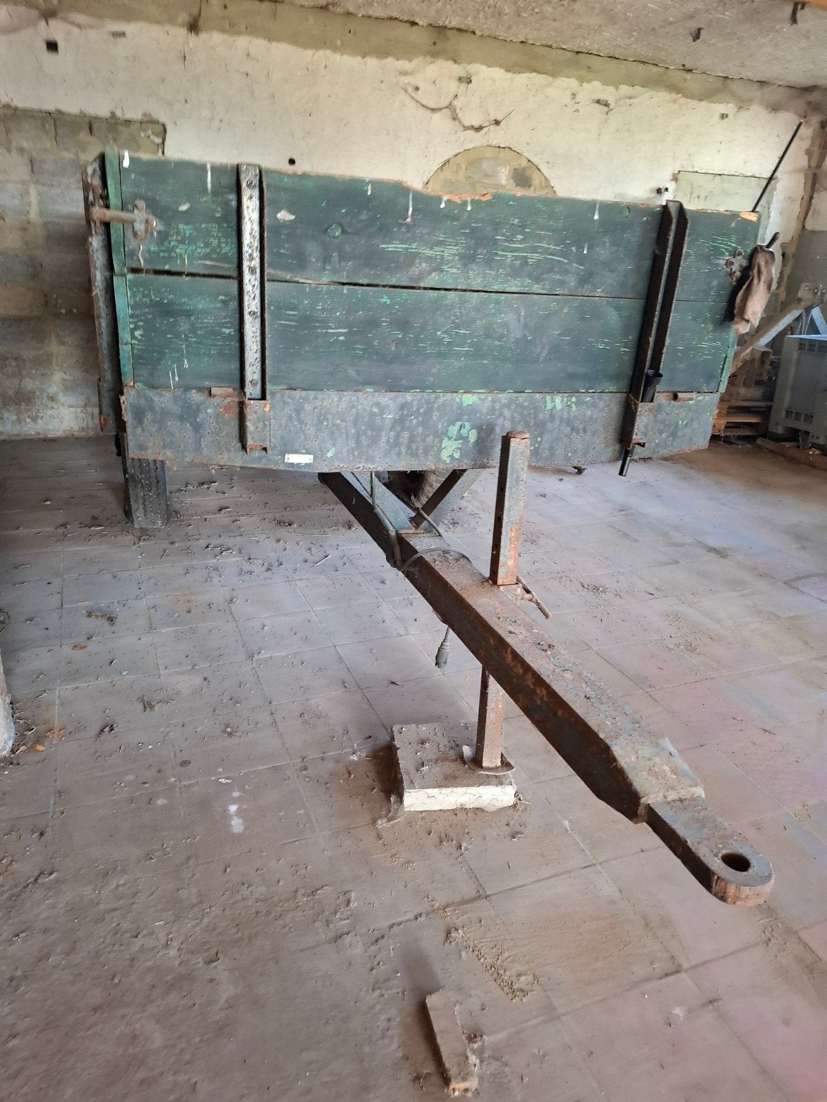 aanhangwagen tractor, Ophalen