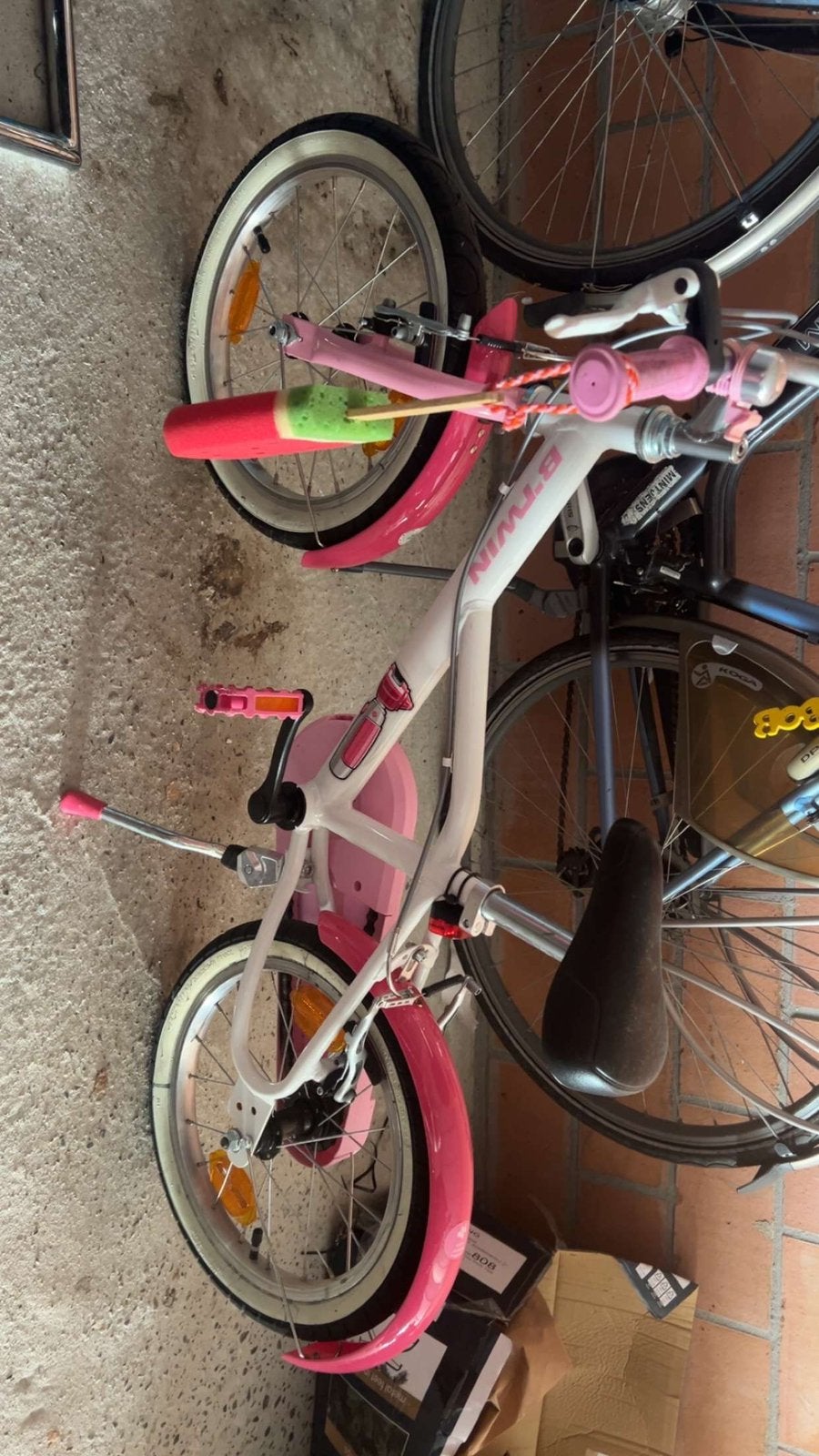 Kinderfiets, Vélos & Vélomoteurs, Enlèvement, Comme neuf