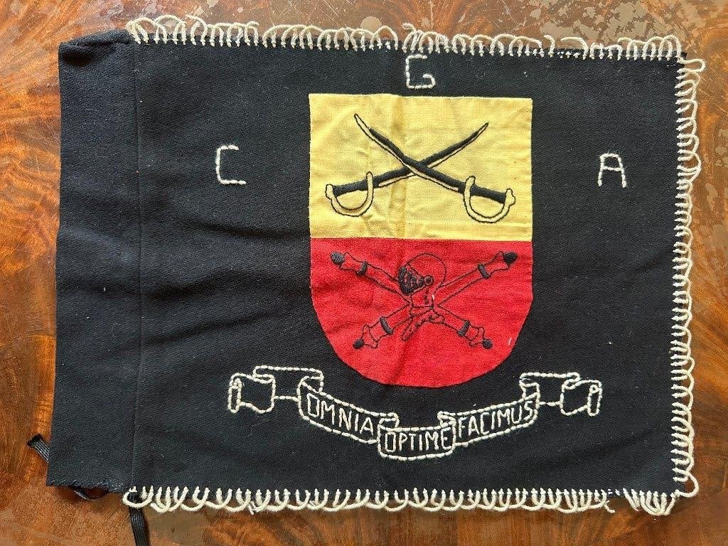 Vlag vliegende artillerie, Verzamelen, Militaria | Algemeen, Ophalen of Verzenden, Landmacht, Kleding of Schoenen