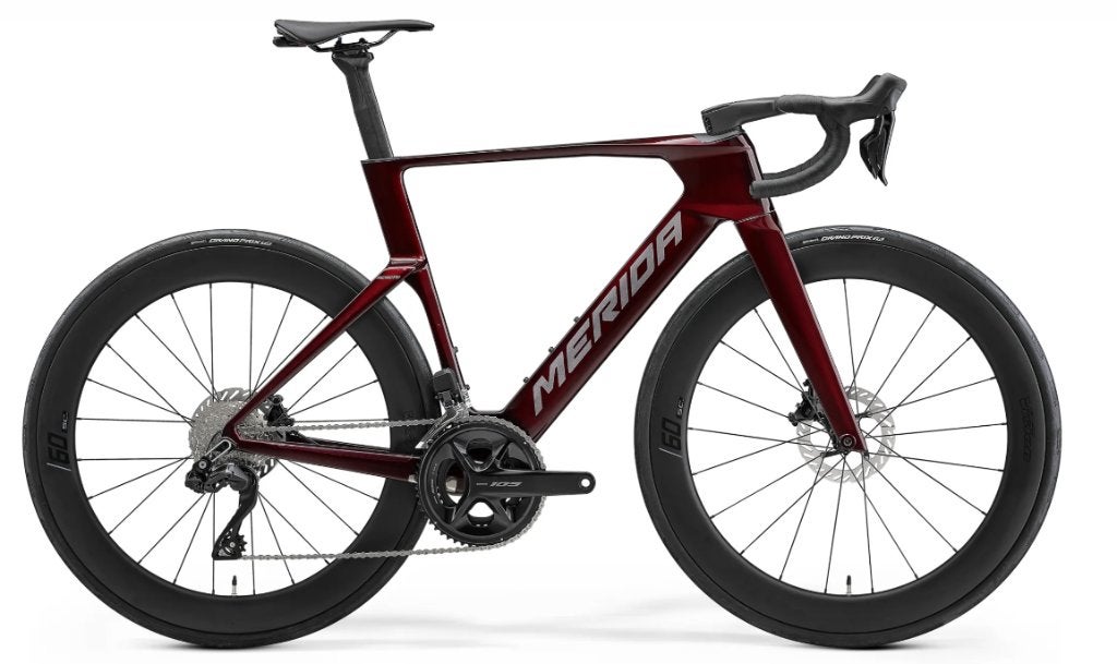 Merida Reacto 6000 Passion red racefiets, Fietsen en Brommers, 28 inch, Carbon, 10 tot 15 versnellingen, Nieuw