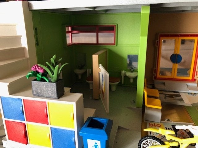 Playmobil City Life School, Gebouw, Complete set, Ophalen of Verzenden, Zo goed als nieuw