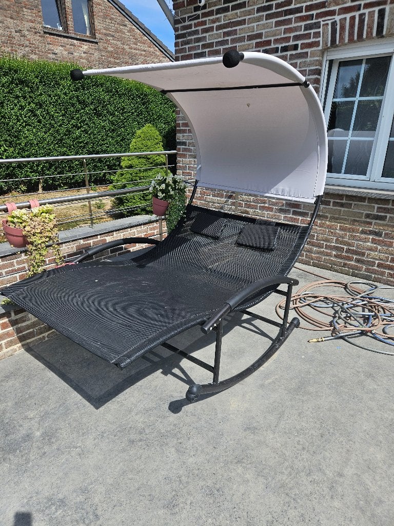 Balancelle 2 places, Tuin en Terras, Hangmatten, Ophalen, Zo goed als nieuw, Meerpersoons, Buiten