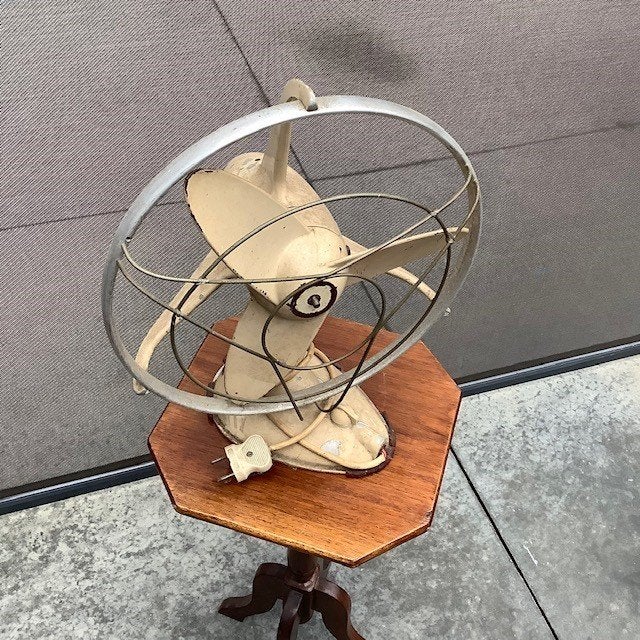 Vintage ventilator jaren 50, Antiek en Kunst, Ophalen