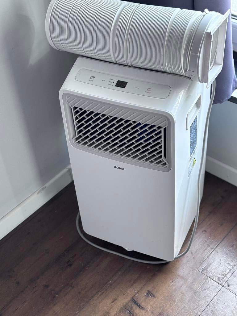 Climatiseur DOMO 9000 BTU, Electroménager, 60 à 100 m³, Refroidissement et Déshumidification, Comme neuf, Enlèvement