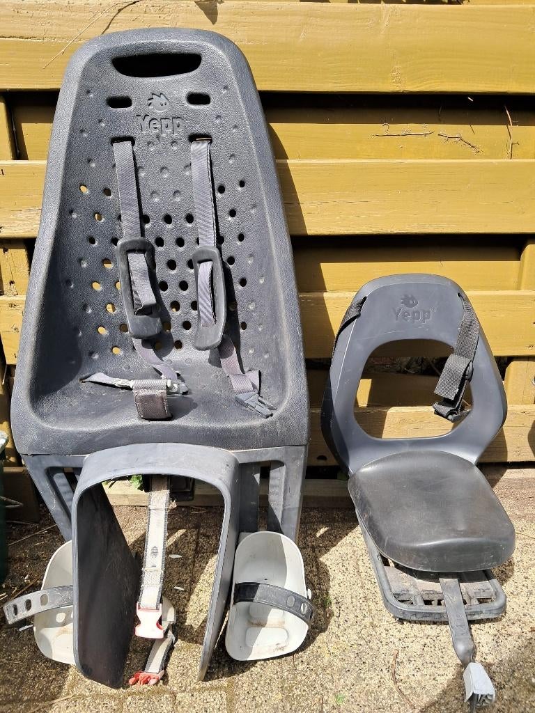 fietsstoeltjes Yepp, Fietsen en Brommers, Fietsaccessoires | Fietsstoeltjes, Ophalen, Achterzitje, Gebruikt, Yepp (Thule)