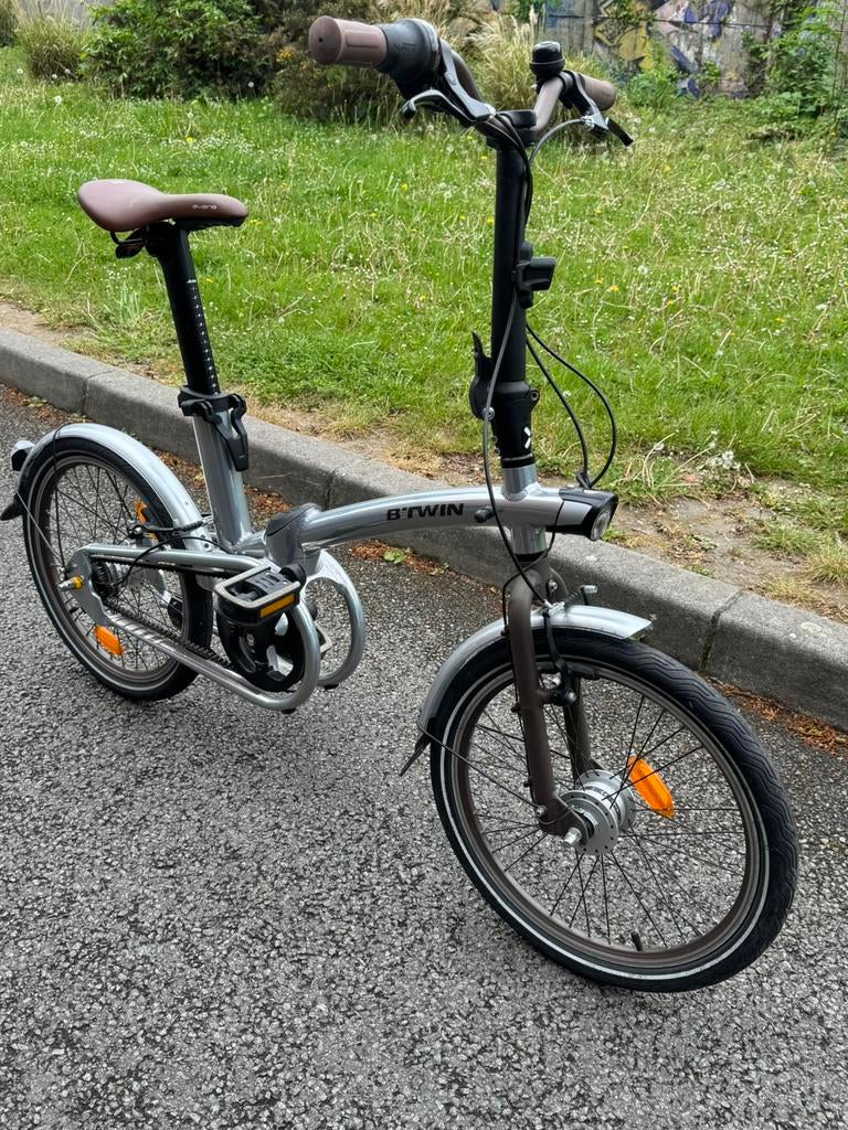 Vélo BTWIN TILT 940 20 pouces 7V en très bon état, Enlèvement, Comme neuf, Autres marques