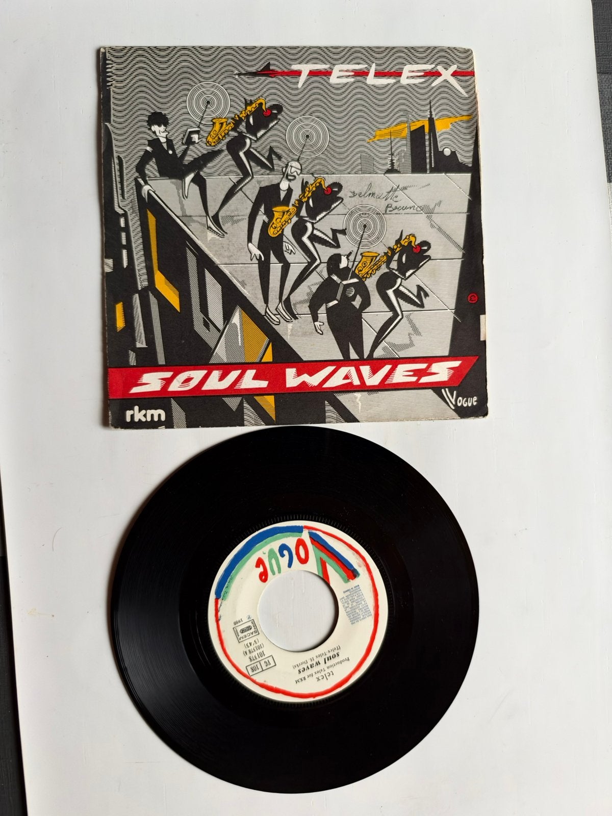 Telex: soul waves ( belpop; 1980), Verzenden, Zo goed als nieuw