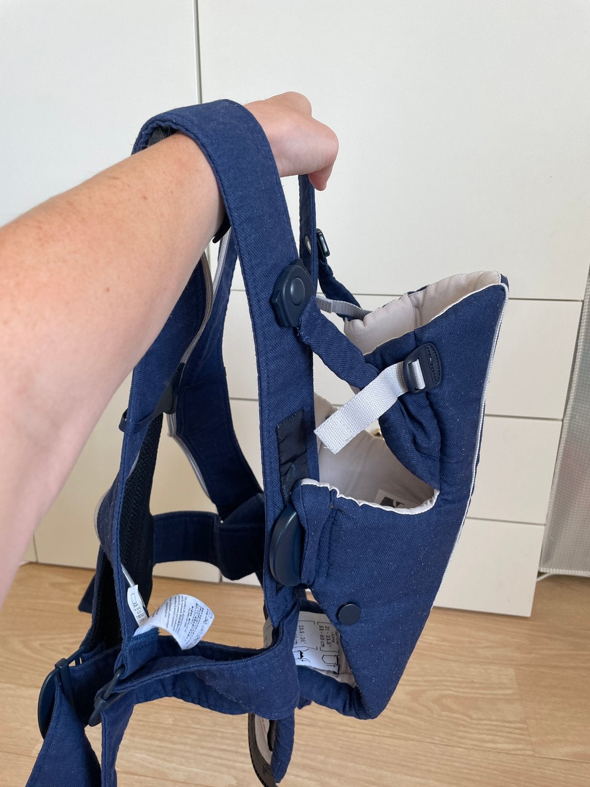 Babybjorn draagzak, Kinderen en Baby's, Ophalen, Zo goed als nieuw, Buik, Baby Björn