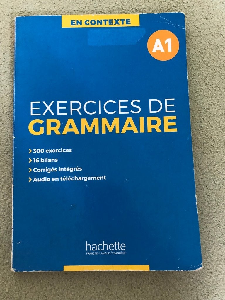 Exercices de grammaire et contexte A1, Enlèvement ou Envoi, Français, Hachette, Autres niveaux